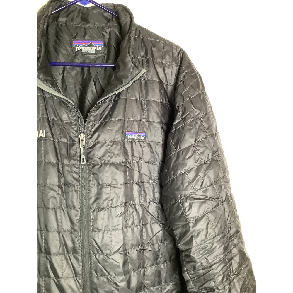 Patagonia SHEILD AI Mens XXL Black Nano Puff Quilted Zip Up Jacket HR11-2 - Picture 4 of 10